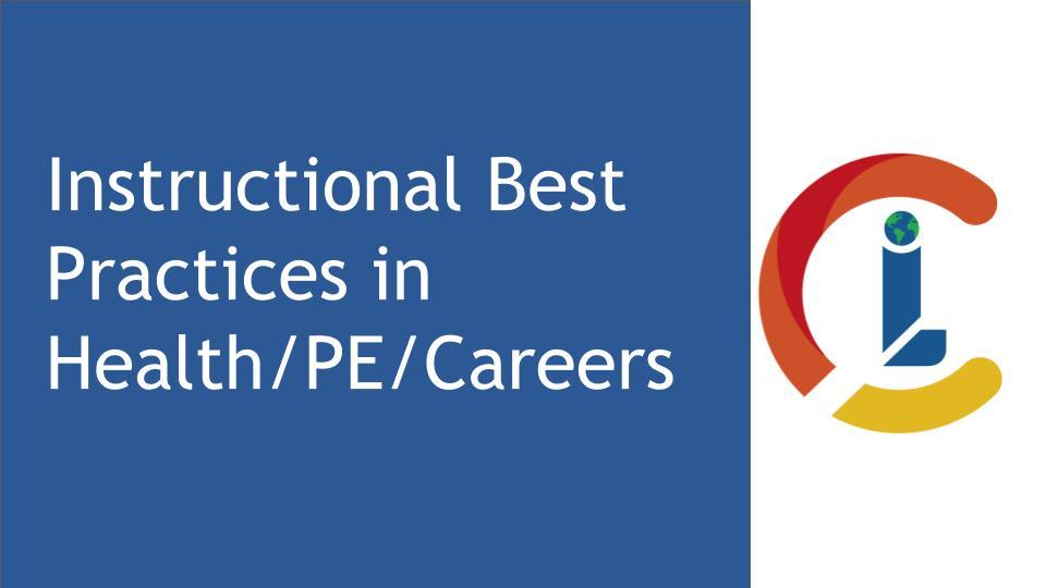 Instructional Best Practices for PE/Health
